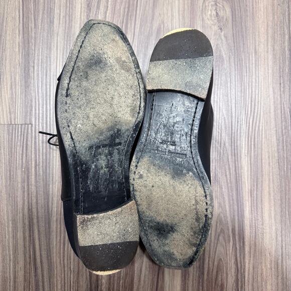 Nicholas Kirkwood Italian Mixed-Media Derby Shoes Black 41.5 - Picture 5 of 9